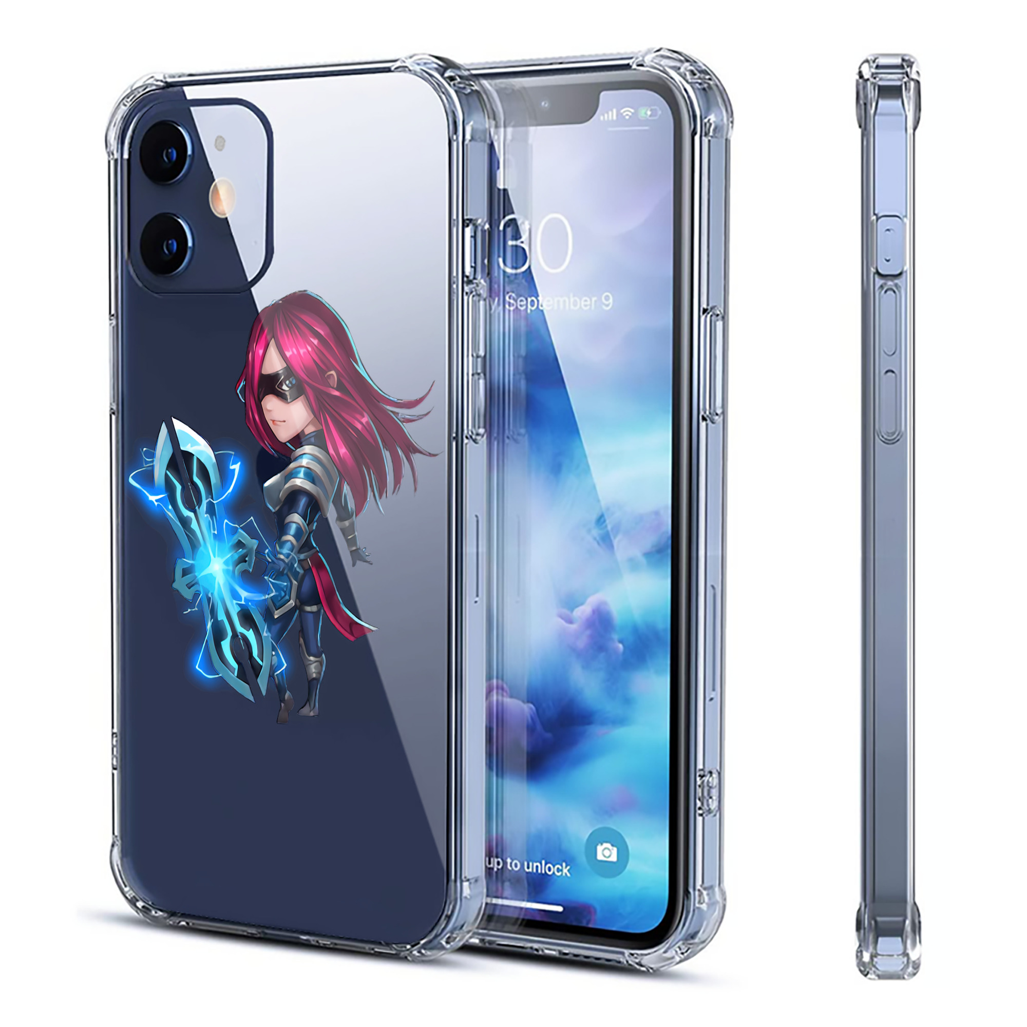 （画像用） リーグ・オブ・レジェンド League of Legends LOL 【iPhone 12シリーズ対応】透明スマホケース（クリアソフトケース）